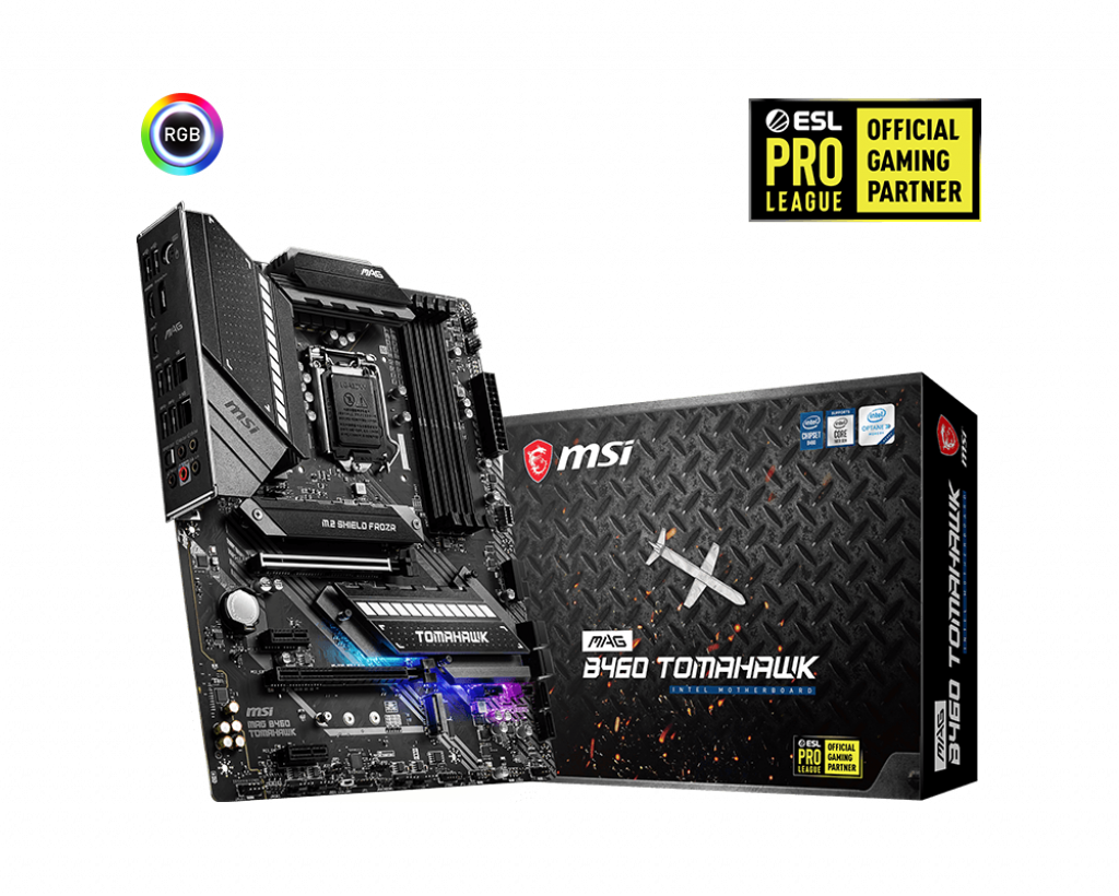 MSI MAG B460 TOMAHAWK DDR4 2933Mhz mATX 1200