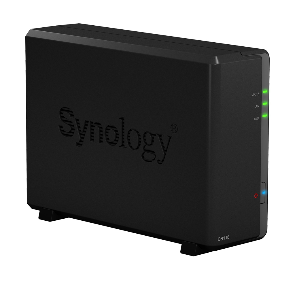 SYNOLOGY DS118 NAS 3.5x1YUVA NAS DEPOLAMA ÜNİTESİ