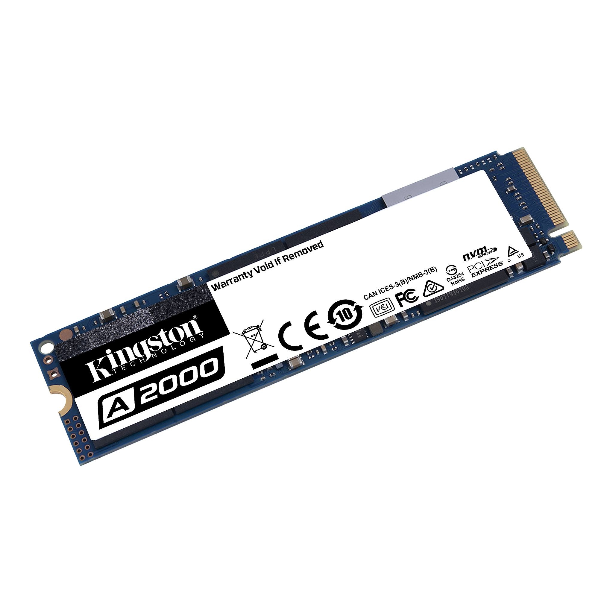 250GB KINGSTON A2000 SA2000M8/250G 2000/1100MB/s M.2 NVMe SSD