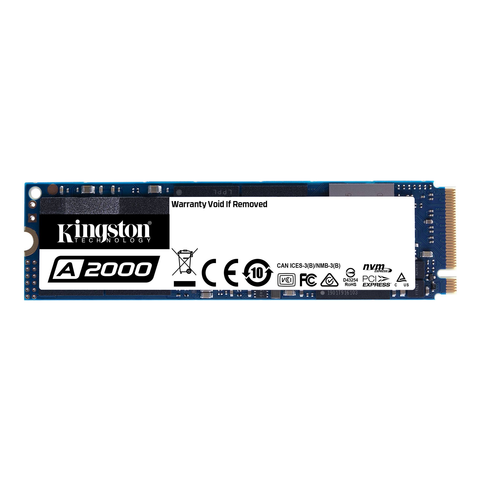 250GB KINGSTON A2000 SA2000M8/250G 2000/1100MB/s M.2 NVMe SSD