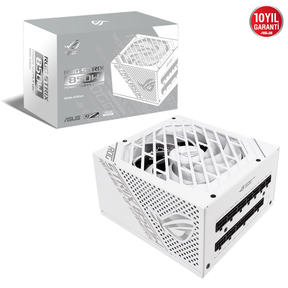 ASUS ROG-STRIX-850G-WHITE 80+ POWER SUPPLY