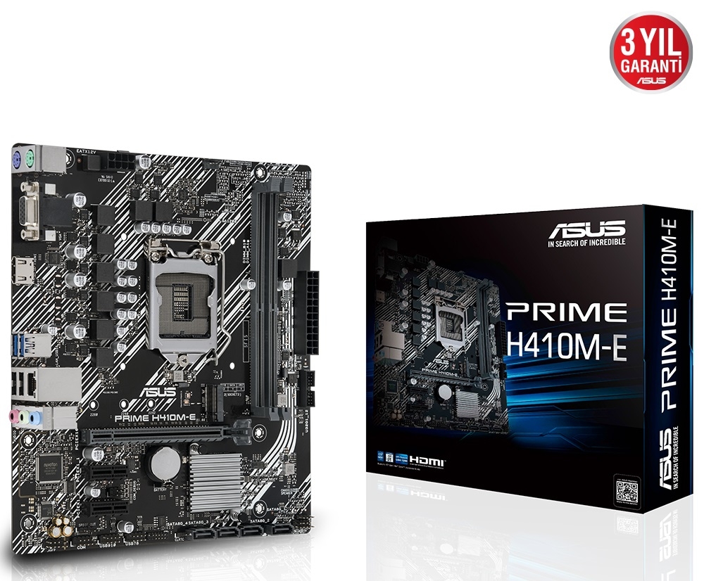 ASUS PRIME H510M-E DDR4 mATX HDMI DP 1200p