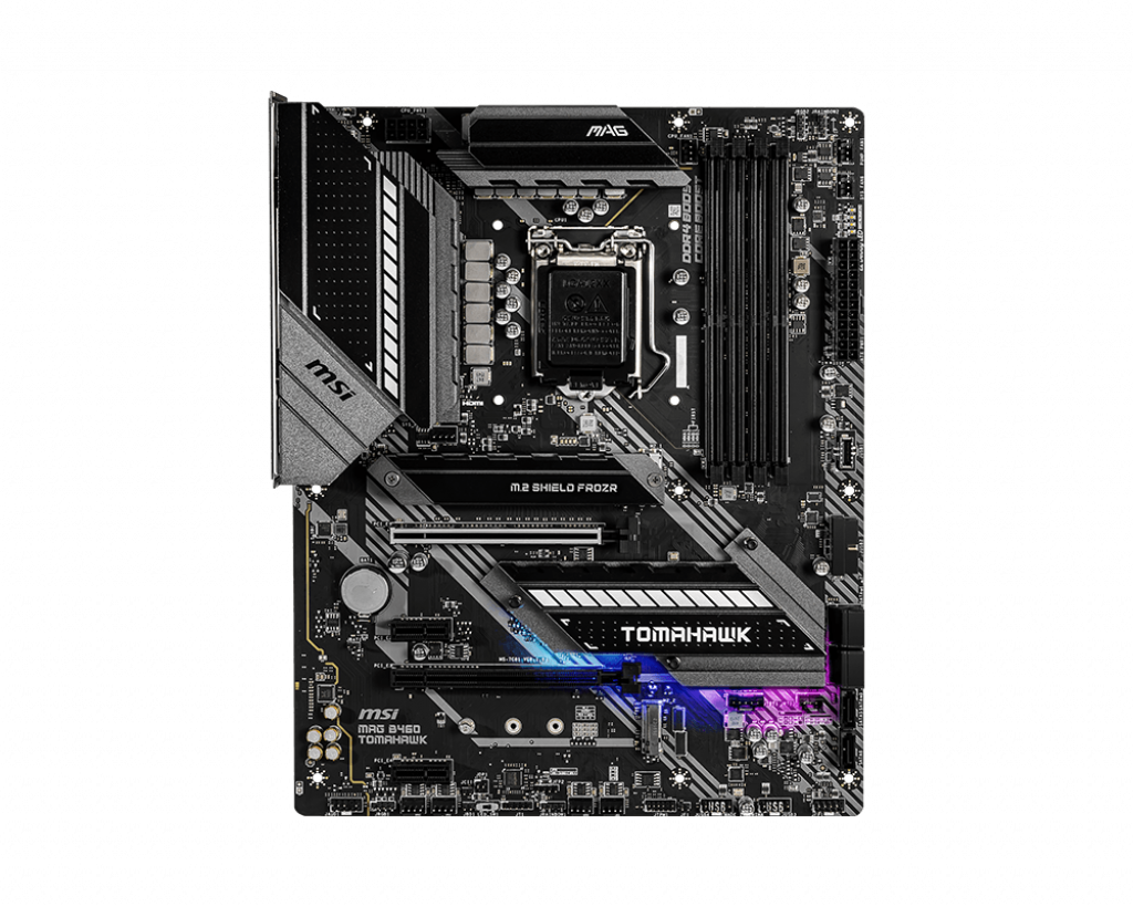 MSI MAG B460 TOMAHAWK DDR4 2933Mhz mATX 1200